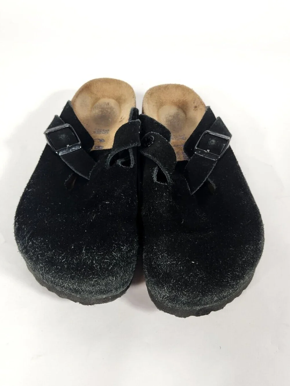 Birkenstock Arizona Black Suede Sandals EU 39
